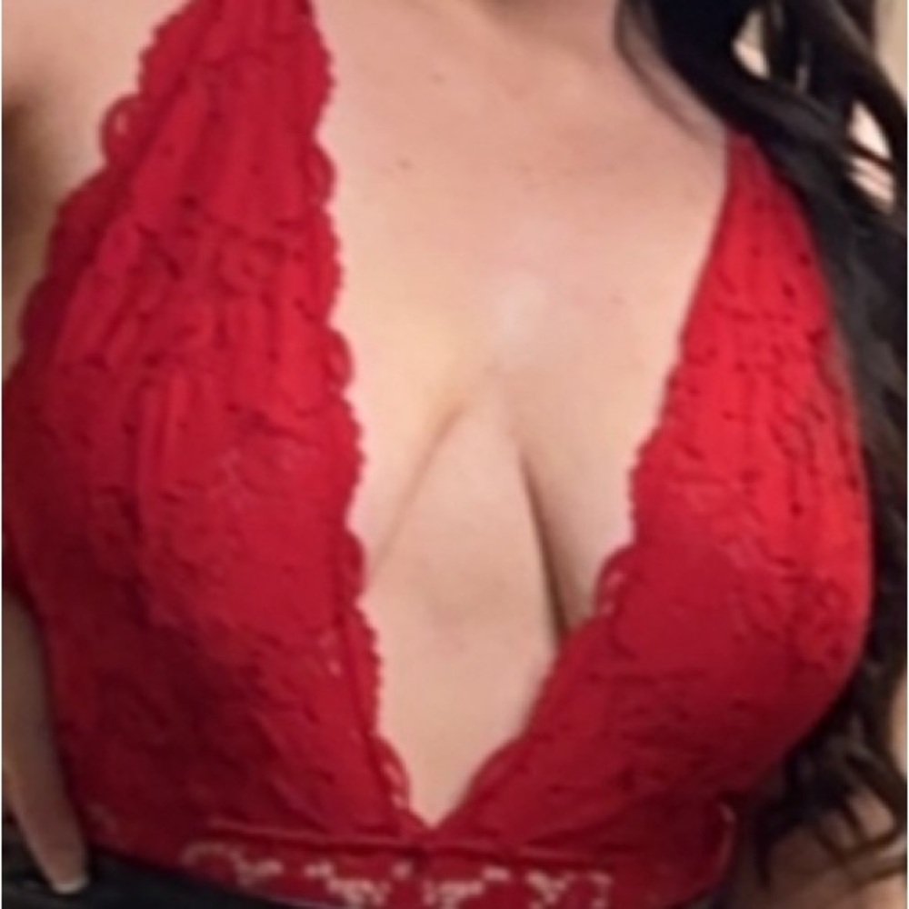 ✨5x$25✨ Red Lace BodySuit
